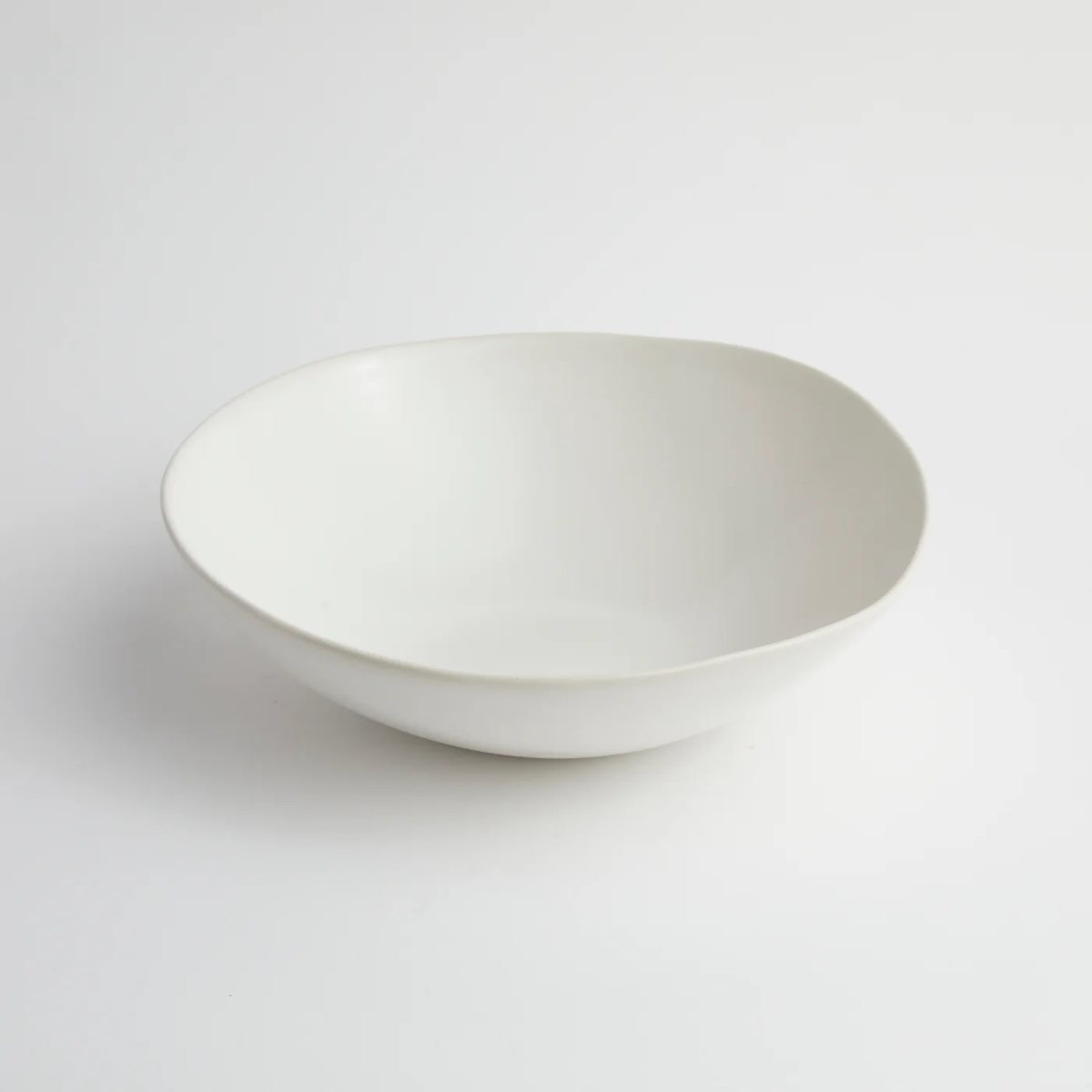 Satin Matte White glaze