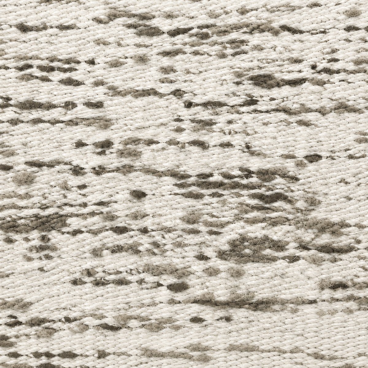 Striée handwoven wool rug